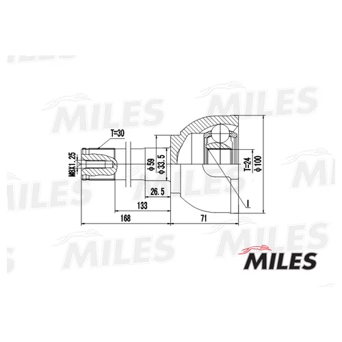  TOYOTA LAND CRUISER 80 4.0-4.5 92- . GA20488 GA20488