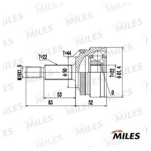  VOLVO 440/460/480 1.7-2.0 86-96 .(ABS) GA20503