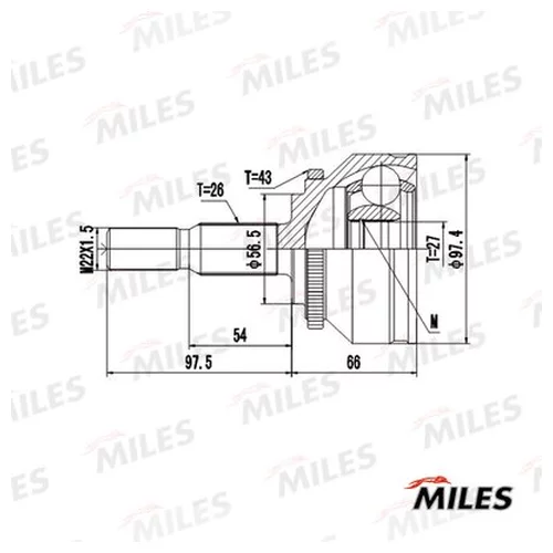  VOLVO S40/V40 1.9D/2.0 97-04 .(ABS) GA20511