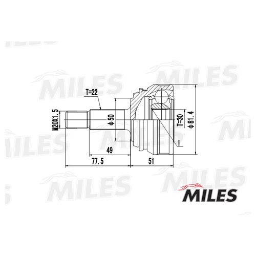  VW G1/CADDY 1.1-1.8 77-92 . GA20515