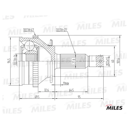   TRAJET (FO) (2.0L) . GA20553 GA20553 MILES