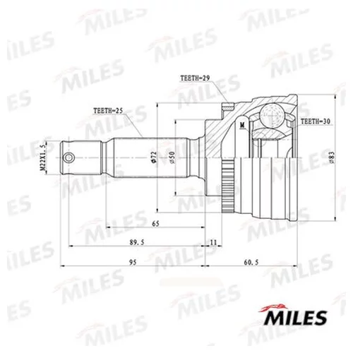  ELANTRA XD ABS . GA20637 GA20637