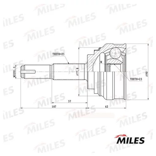   NISSAN ALMERA I (N15) 95-00, ALMERA II (N16) UK 00-06, SUNNY 1.6 90-95 CV16189 GA20677 GA20677