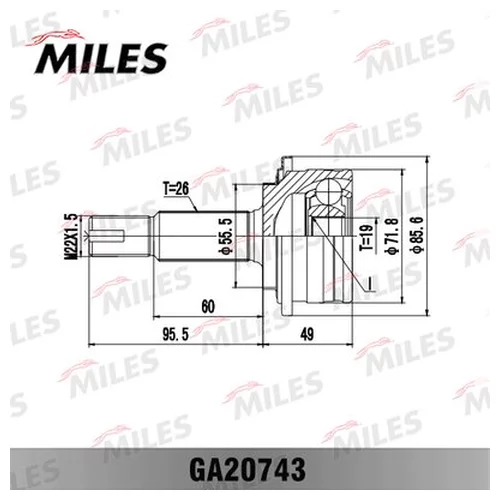  TOYOTA YARIS KSP90/NLP90/NSP90/SCP90 05-11 . GA20743 GA20743