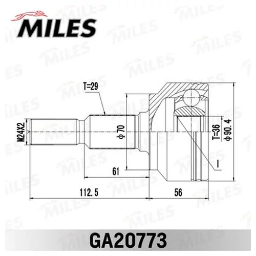  JEEP GRAND CHEROKEE III 2004-2010 . GA20773 MILES GA20773 GA20773