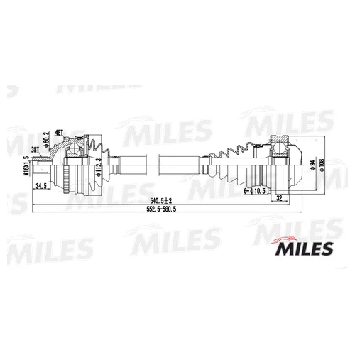    VW T4 1.9D-2.5 90-03 ./. (ABS) GC00139