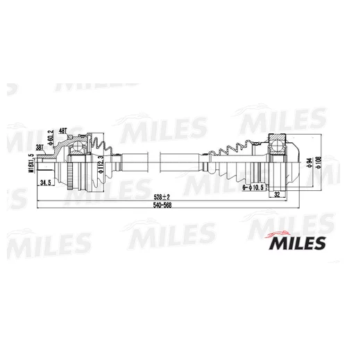    VW T4 1.9D-2.5 ./.(ABS) GC00140