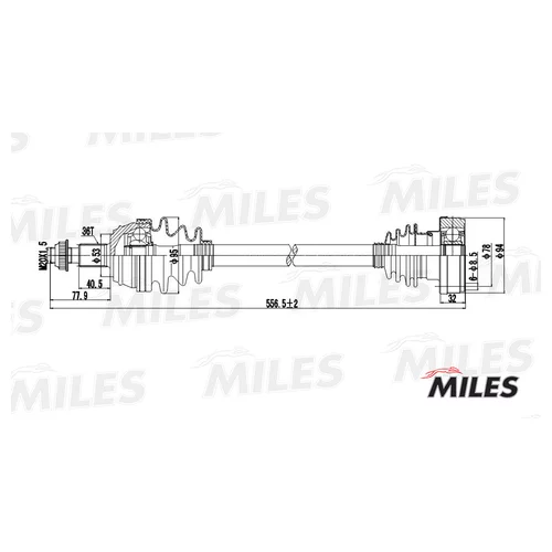    AUDI A3/SKODA OCTAVIA/VW GOLF 1.4-1.9 96- . GC01003 GC01003