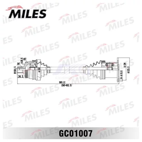    AUDI A4 1.8-3.0 00-05 . (ABS) GC01007 GC01007