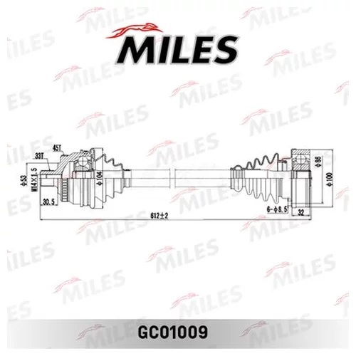    AUDI A4 I-II / VW PASSAT V 1.6-2.0 94-05 . +ABS GC01009