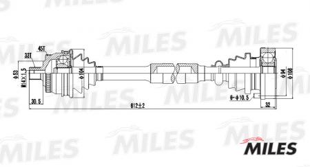    AUDI A4 / VW PASSAT 1.8-2.0 95-01 . (ABS) GC01011 GC01011