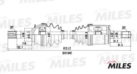    MITSUBISHI PAJERO II/SPORT/L200 III 2.4-3.5 90-09 . . GC01077