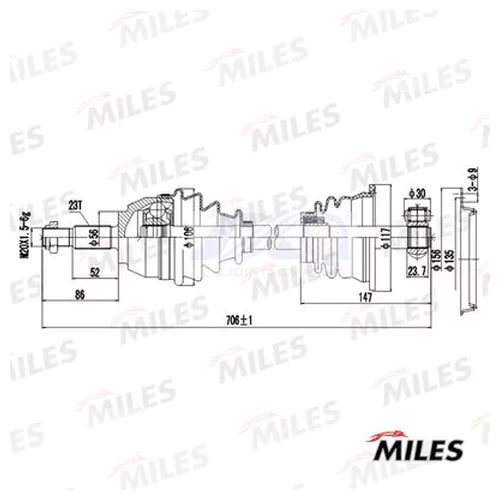    RENAULT LAGUNA I 1.6-2.0 97-01 . GC01109 GC01109