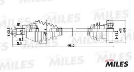    SKODA FABIA / VW POLO 1.2-1.9 99- . GC01124 GC01124