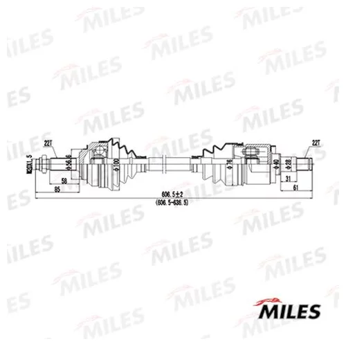    VW CADDY/SKODA FELICIA 1.3-1.9D 95-01 . GC01128