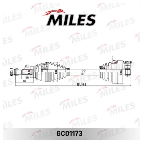    RENAULT LOGAN I/SANDERO 1.2-1.6 04- . +ABS GC01173 GC01173