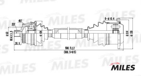    AUDI A4 / VW PASSAT 1.6-2.0 95-00 . (ABS) GC02010 GC02010