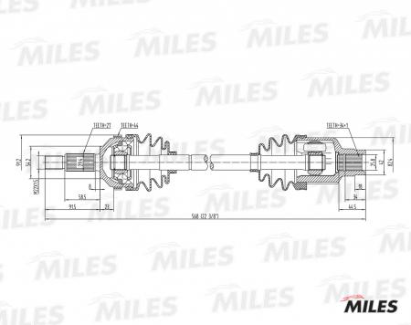    FORD MONDEO I-II 1.8TD-2.5 93-00 . +ABS GC02056