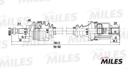    RENAULT MEGANE I 1.4-2.0 96-03 . +ABS GC02115