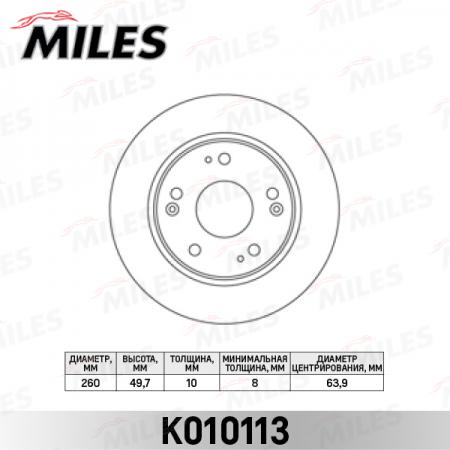   HONDA ACCORD 2.0-2.4 03-  K010113