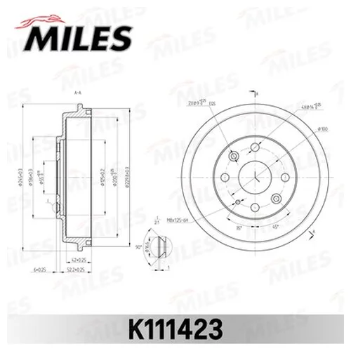   MAZDA 323 98-04 K111423