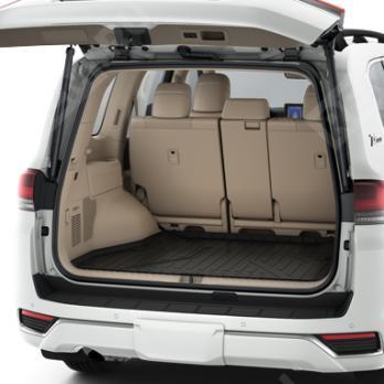 Коврик багажника оригинальный для Toyota Land Cruiser 300 (2021-) 5 мест