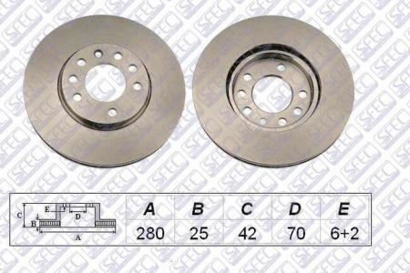    OPEL ASTRA G 1.8-2.0 02 / 98- (VENT) CORSA 1.7 06 / 03- BD000373