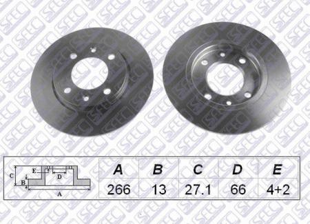    PEUG / CITR BERLINGO 1.1-1.9 07 / 96- C2 1.1-1.4 09 / 03- C3 BD005098