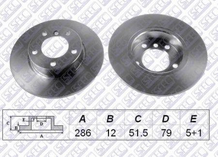    BMW 316-318, Z3 E36 91- 28612MM BD005129