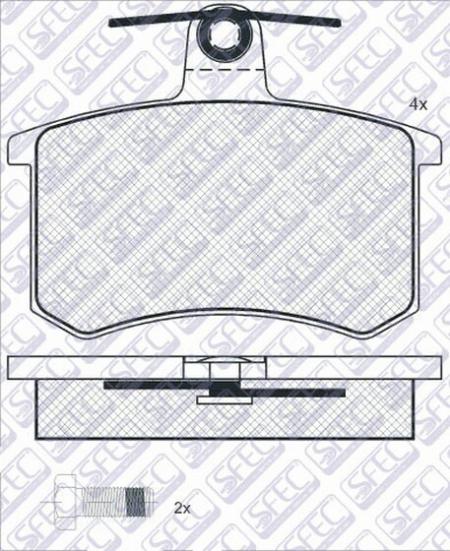   . (  BP000451) AUDI / VW A80 / 100 / A3 / A4 / A6  BP010451 autoSFEC