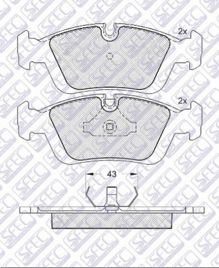   (  BP000710) BMW 3kl.E36 91- 98 BP010710 autoSFEC