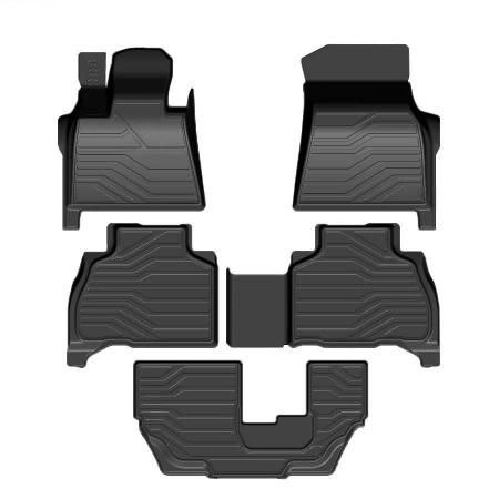 Коврики резиновые в салон 3D LUX для BMW X7 G07 7 SEATS (2018-)