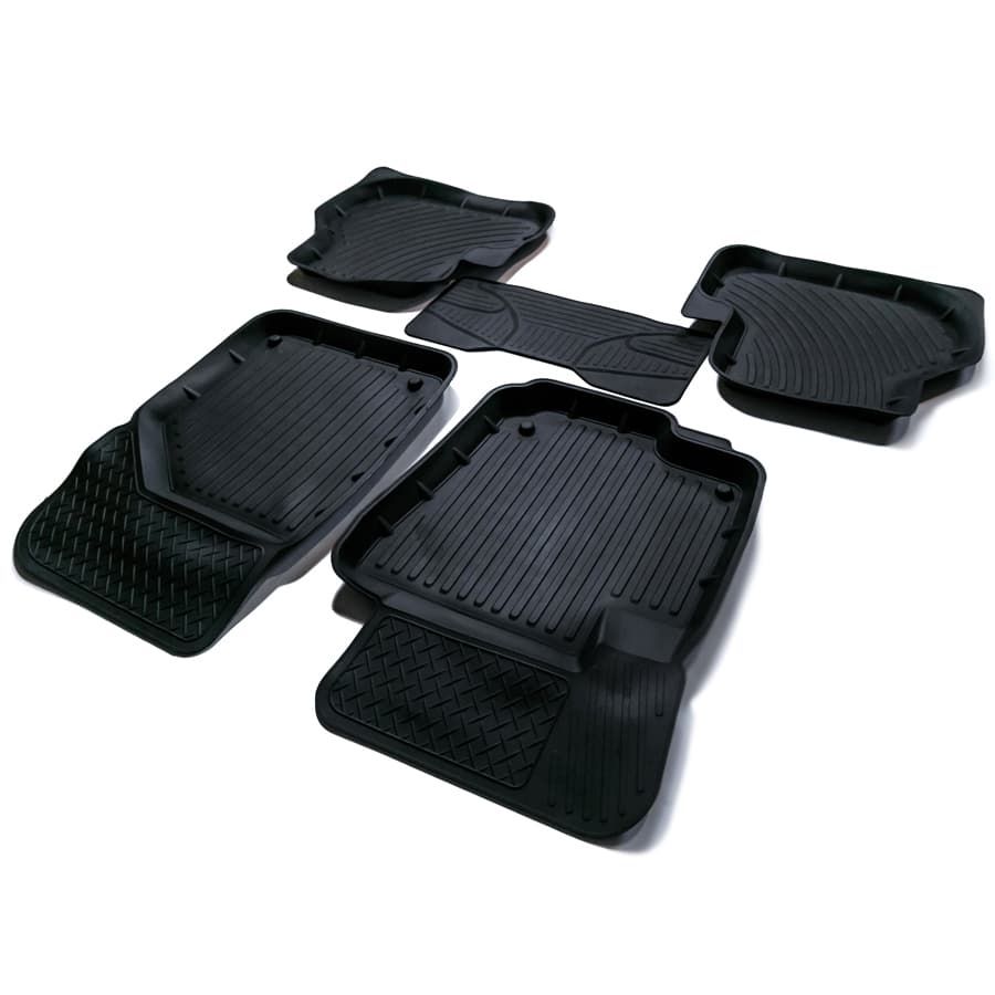 Коврики резиновые в салон VW-Passat B6 05-11