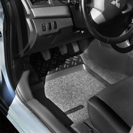 Ford Fiesta (2014-) коврики в салон (3D) SOFT