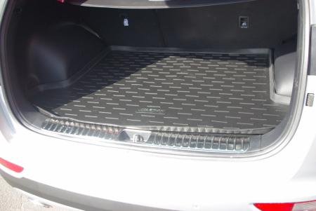 Коврик в багажник Kia Sportage IV (2016-) полиуретан, верхний (на фальш пол)