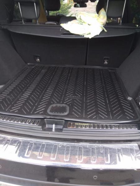 Mercedes-Benz GLE (2015-)(W166) коврик багажника