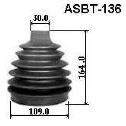   (30X109X164) ASBT-136 Asva