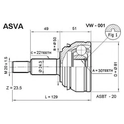  ( 12 ) VW001 Asva