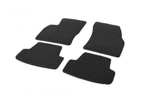 Коврики салона EVA, AutoFlex, Standard, для Skoda Karoq 2020-/ Volkswagen Taos 2021-, цвет черный