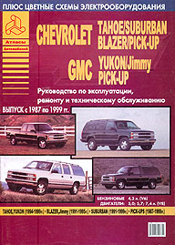    CHEVROLET TAHOE, SUBURBAN, BLAZER, PICK-UP/GMC YUKON, JIMMY, PICK-UP,  1987  1999 ., ,    5-8245-0132-7