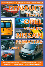    RENAULT TRAFIC / OPEL VIVARO / NISSAN PRIMASTAR C 2001.,   