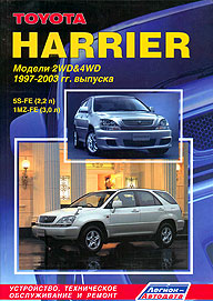    TOYOTA HARRIER,  1997  2003 ., ,  - 5-88850-232-4
