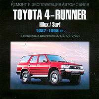    TOYOTA 4-RUNNER, HILUX, SURF,  1987  1998 ., ,  CD-ROM,    