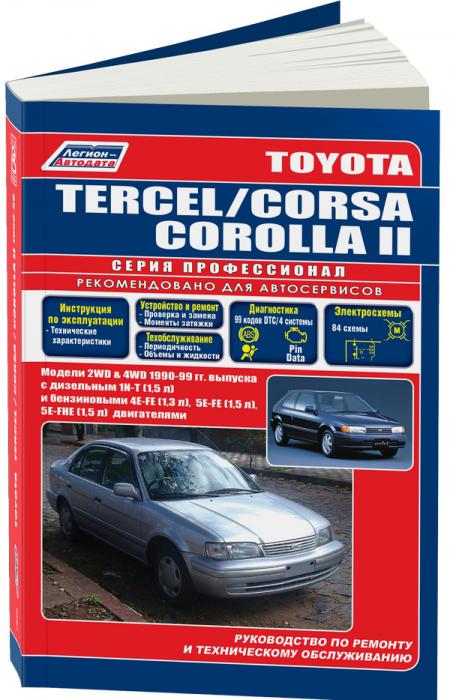    TOYOTA TERCEL, CORSA, COROLLA II,  1990  1999 ., /,  - 5-88850-161-1