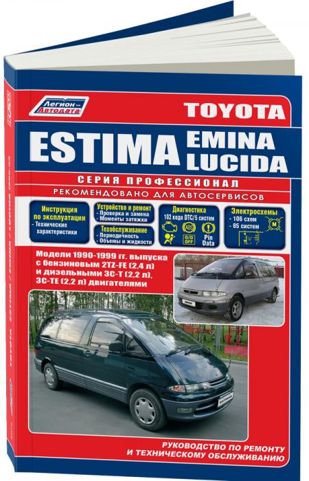    TOYOTA ESTIMA, EMINA, LUCIDA,  1990  1999 ., /,  - 5-88850-168-9