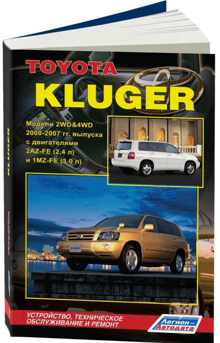    TOYOTA KLUGER,  2WD&4WD  2000  2007,  - 978-5-88850-370-6