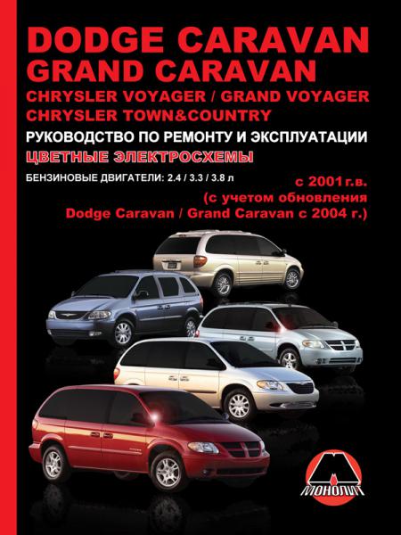    DODGE CARAVAN / GRAND CARAVAN / CHRYSLER VOYAGER / GRAND VOYAGER / TOWN-COUNTRY (  2001 . +  2004 .) .  978-617-537-051-3