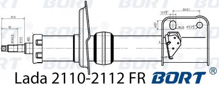 ( /   B365507R) LADA 110/111/112 () F G22252009R Bort