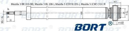   ( B343412) Mazda 5 (CR19) 03.05 Mazda 5 (CW) 09.10. G41238142 Bort