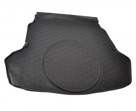 Коврик в багажник Kia Optima 4 JF 15- комплектация Luxe-Prestige седан пластик Comfort